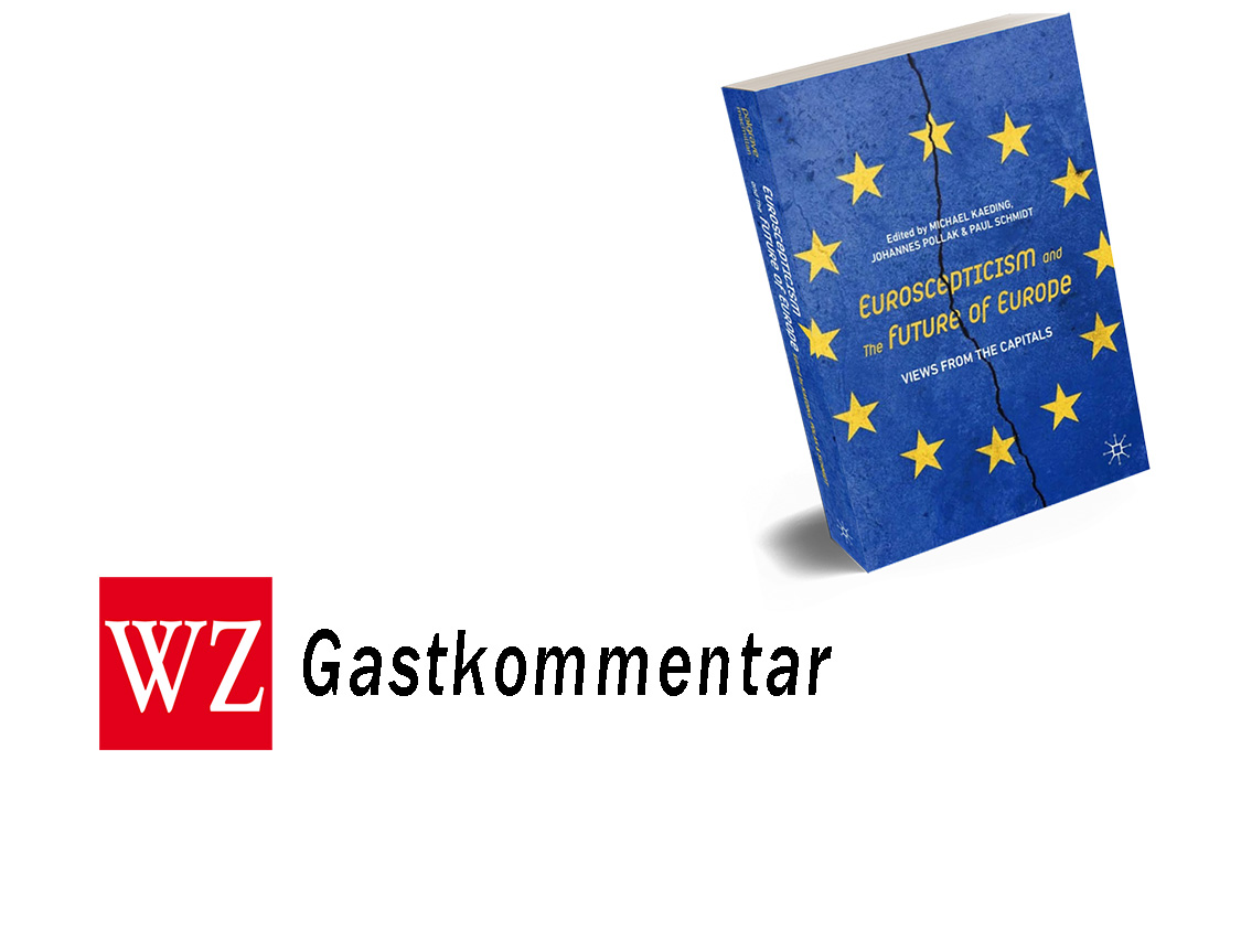 Gastkommentar, Wiener Zeitung: "Europaskeptizismus und die Zukunft der EU"