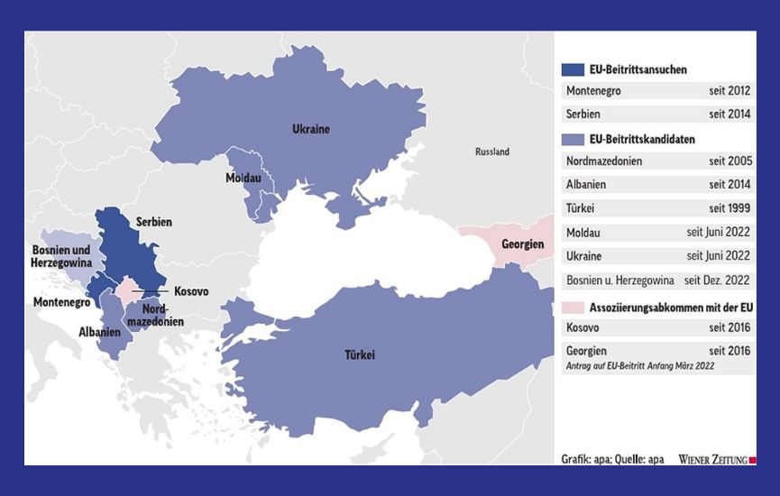 Die EU-Erweiterung – ein geopolitischer Imperativ (Gastkommentar Wiener Zeitung)