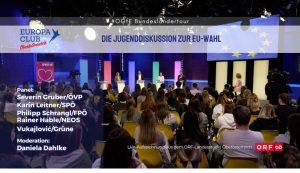 Zur ÖGfE-Bundesländertour: Europa Club Oberösterreich: Die Jugenddiskussion zur EU-Wahl